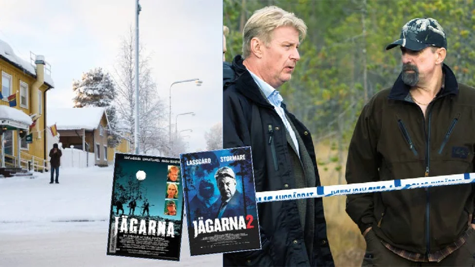UPPFÖLJARE PÅ G. Efter succén med Jägarna-filmerna planeras nu en tv-serie. De tidigare filmerna spelades in i Älvsbyn och Överkalix. Nu talar en del för att tv-serien kan spelas in med Jokkmokk som bas.