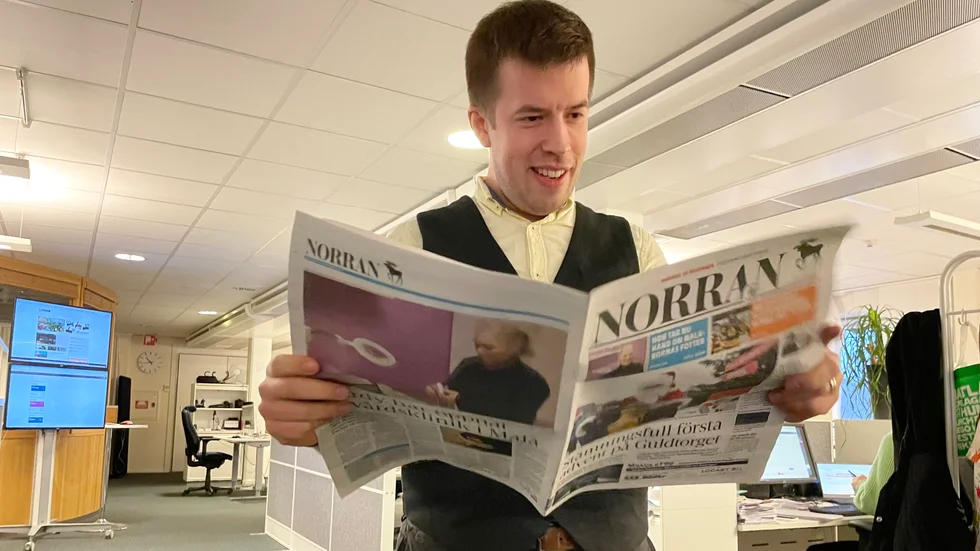 Leo Wikberg blir Norrans nye ledarskribent och debattredaktör. Han vill gärna att läsarna har åsikter om hans åsikter.