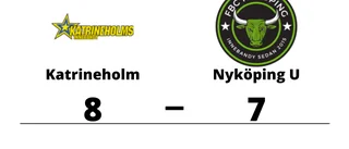 Katrineholm avgjorde i förlängningen mot Nyköping U