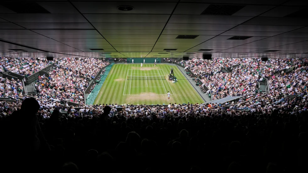 Inga ryska eller belarusiska spelare tilläts delta i Wimbledon. Arkivbild.