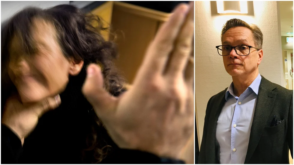 Åklagaren Thomas Bergström utreder fallet där en Åkersbo bland annat misstänks för grov misshandel och barnfridsbrott. Bilden till vänster är en genrebild och har ingenting med artikelns innehåll att göra. 