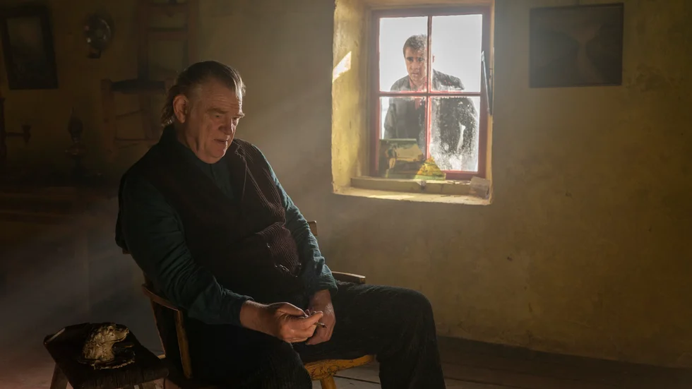 Brendan Gleeson och Colin Farrell återförenas i regissören Martin McDonaghs nya film om ett bråk mellan två envisa gubbar vars uppdämda känslor leder dem mot avgrundens rand.