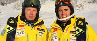 Alpina duon landade i toppen