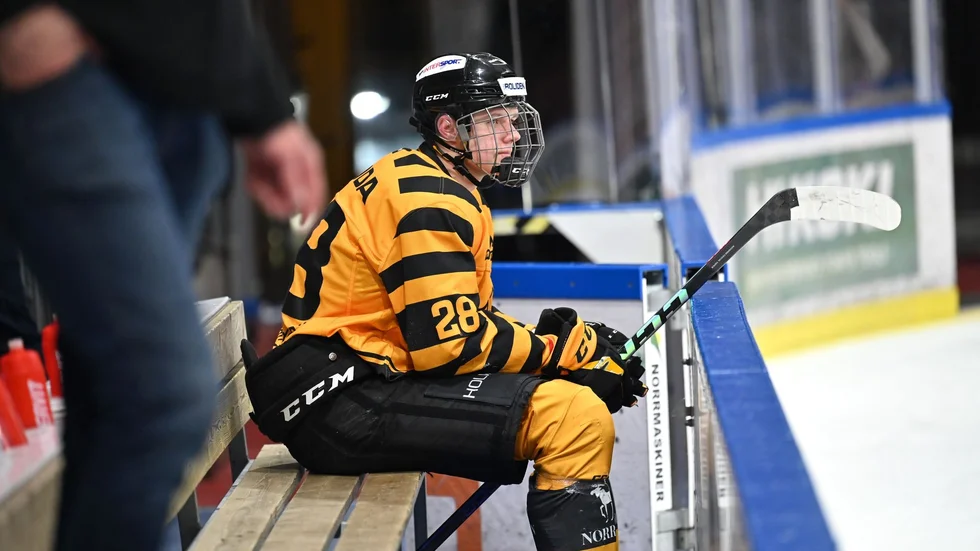 Wilmer Lindfors och Skellefteå AIK J18 föll i den första kvartsfinalen mot Luleå.