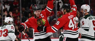 Roos satte första NHL-målet – i åttonde matchen • TV: Se den tidigare AIK-backens fullträff