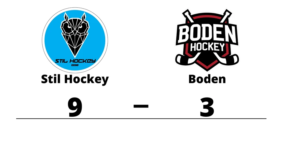 Stil Hockey vann mot IF Boden