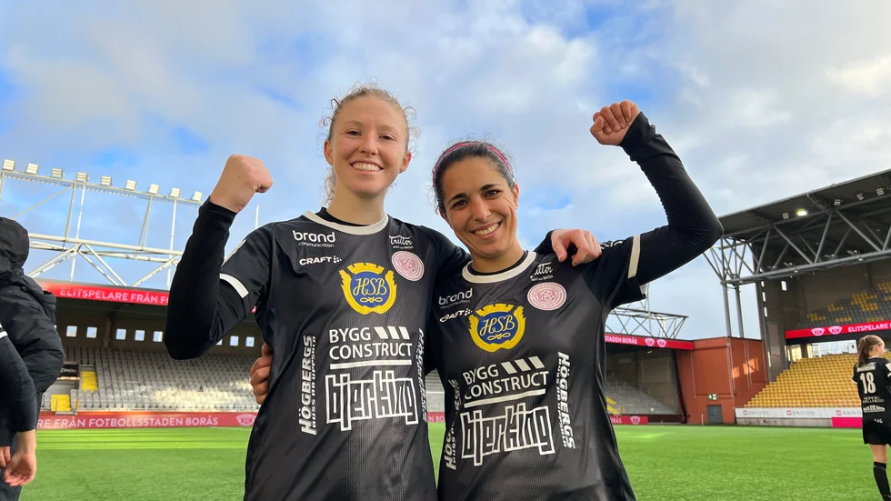 Nicole Robertson firar med Rosa Herreros.