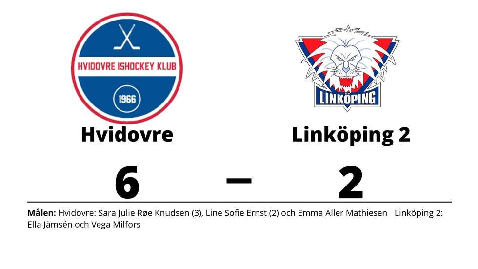 Hvidovre IK vann mot Linköpings HC 2