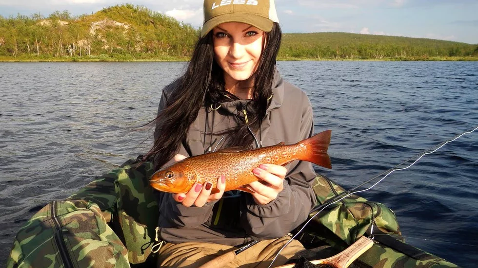 Therese Lundin - flugfiskande naturälskare.