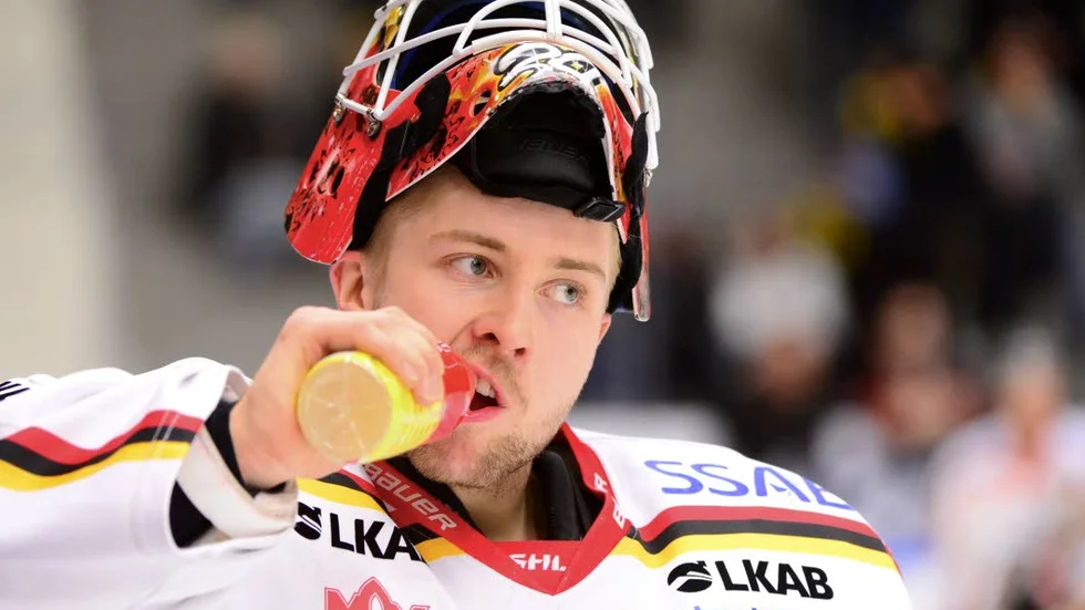 Stabil igen. Joel Lassinantti gjorde en ny toppmatch och ­räddade 32 av 33 skott.