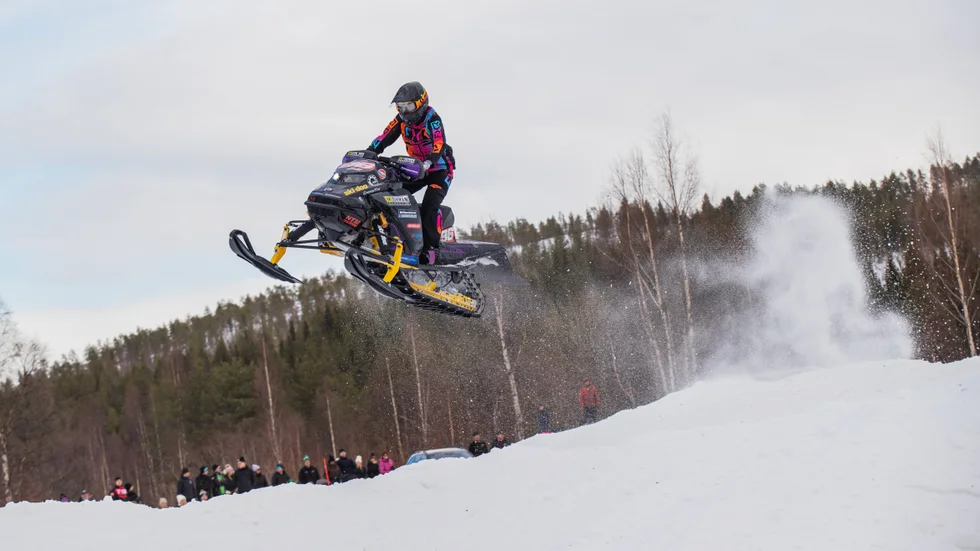 Hilda Öhman tog silver i VM i skotercross. (Arkivbild)