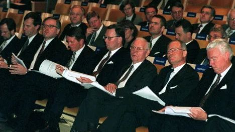Många män i mörka kostymer. Så ser det ut i svenskt näringsliv - och i norrbottniskt.