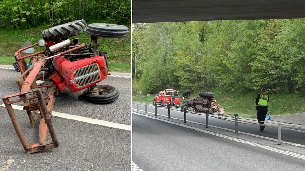 Trafikolyckan skedde på riksväg 34 strax utanför Motala. En mindre lastbil körde in i en traktor och föraren åtalas nu fär vållande till kroppsskada.