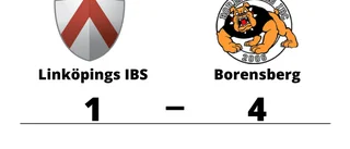 Borensberg vann borta mot Linköpings IBS