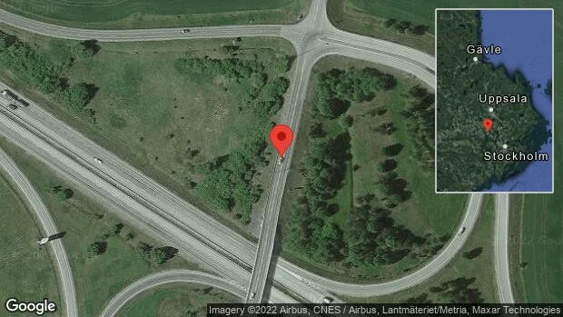 Flera fordon i olycka på väg 545