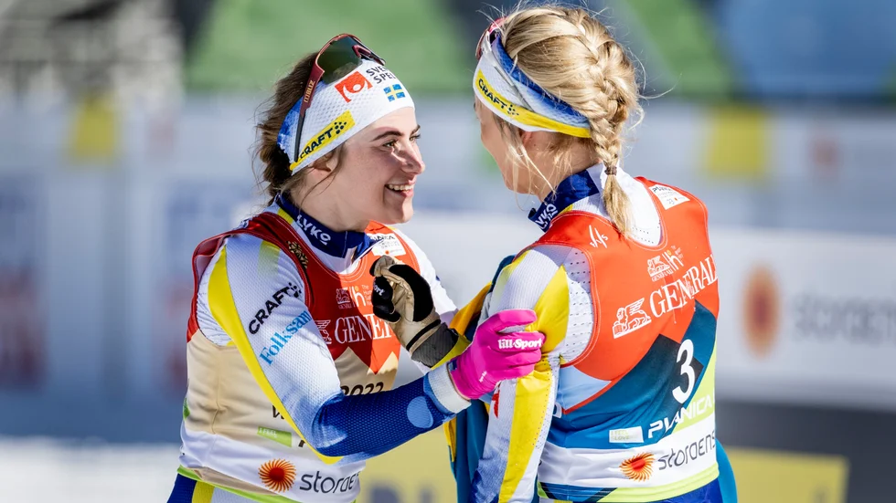 Ebba Andersson och Frida Karlsson.