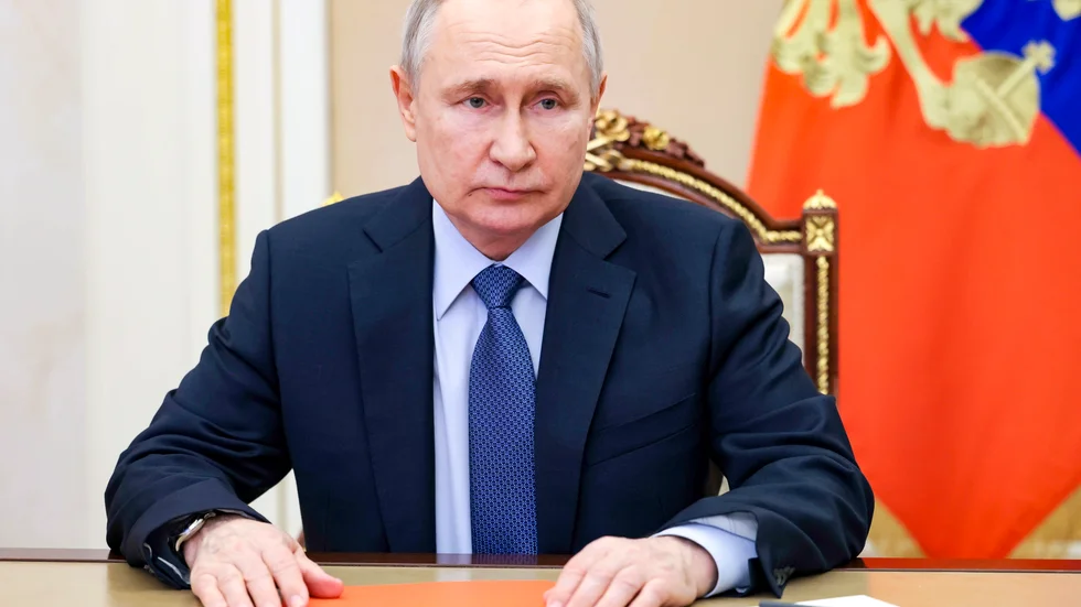Rysslands president Vladimir Putin. Arkivbild.