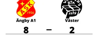 Väster föll tungt i toppmötet mot Ängby A1