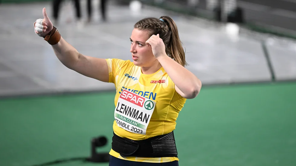 Sara Lennman tog sig inte vidare från damernas kulkval.