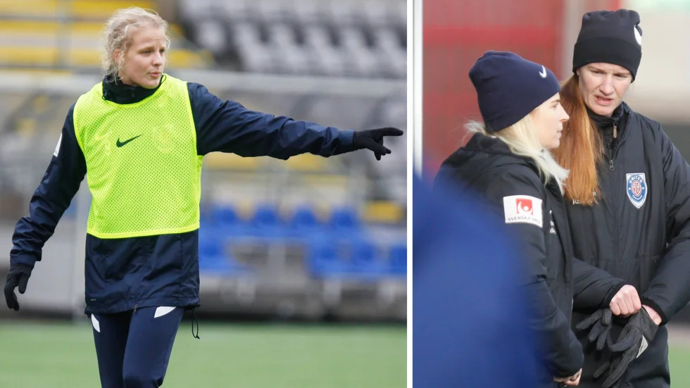Kaisa Collin spelade inte i Eskilstuna Uniteds cuppremiär mot IK Uppsala.