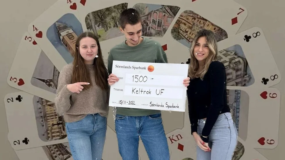 Keltrok UF är ett UF-företag som drivs av tre elever i årskurs 2 på Lindengymnasiet. Företaget består av Amanda Gustavsson som är ekonomiansvarig, Melker Nordström som är vd och Maja Radulovic som står för marknadsföringen i företaget.