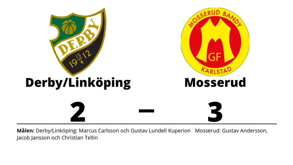 Derby Linköping BK förlorade mot Mosseruds GOIF