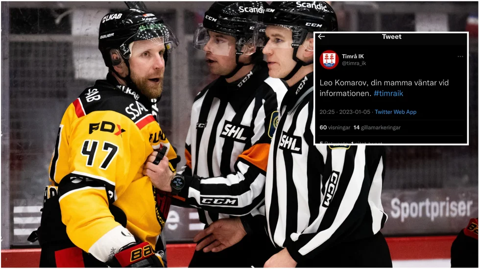 Ett twitterbråk tog fart mellan klubbarna.