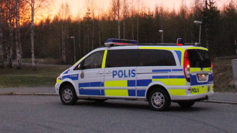 Arkivbild: Polisbil