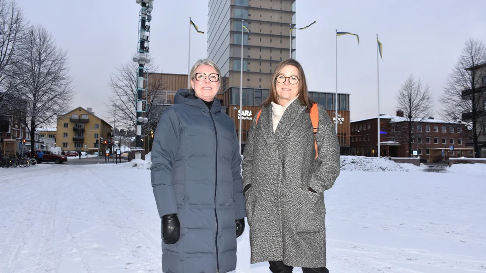 Maria Broman, vd för Visit Skellefteå, och Helena Renström, maknadschef för Skellefteå kommun, är nöjda över utfallet som Change Your Life-kampanjen haft så här långt.
