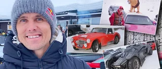 Udda rallysväng i norr • "Visst går det sladda med en limousin"