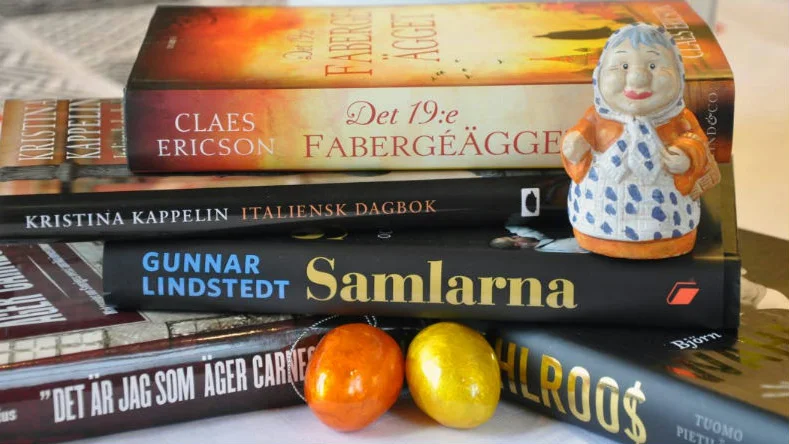 PÅSKSPÄNNING. Böcker som får håret       att resa sig, men det är inga deckare .
