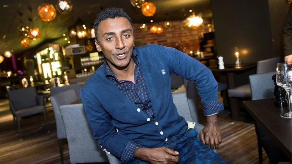 Marcus Samuelsson är i Luleå för att presentera sitt krogkoncept "Kitchen & Table" som öppnar på måndag, högst upp på nionde våningen i stadens nya hotell.