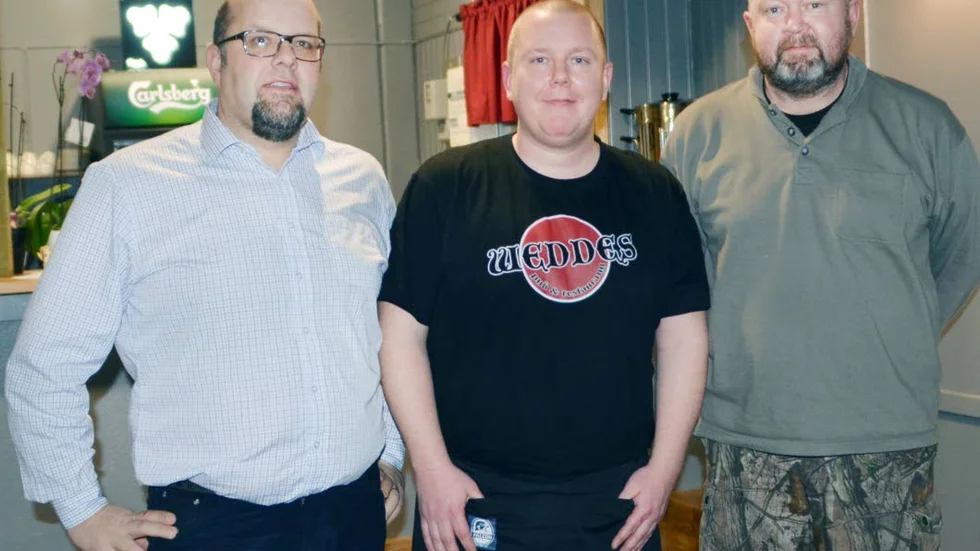 Ulf Zakariasson, Jörgen Ekersund och Tomas Vedestig får allt fler som ansluter sig till deras parti.