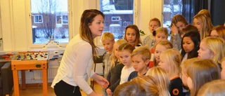 Körläraren gav eleverna en jullåt