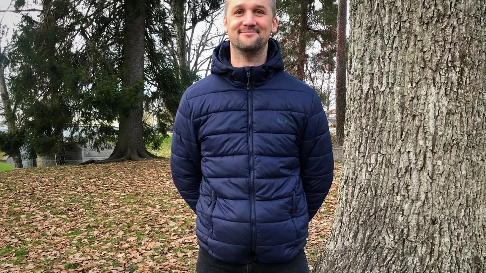 Läraren David Stenberg på Sävstaskolan blev årets lärare i Vingåker 2021.