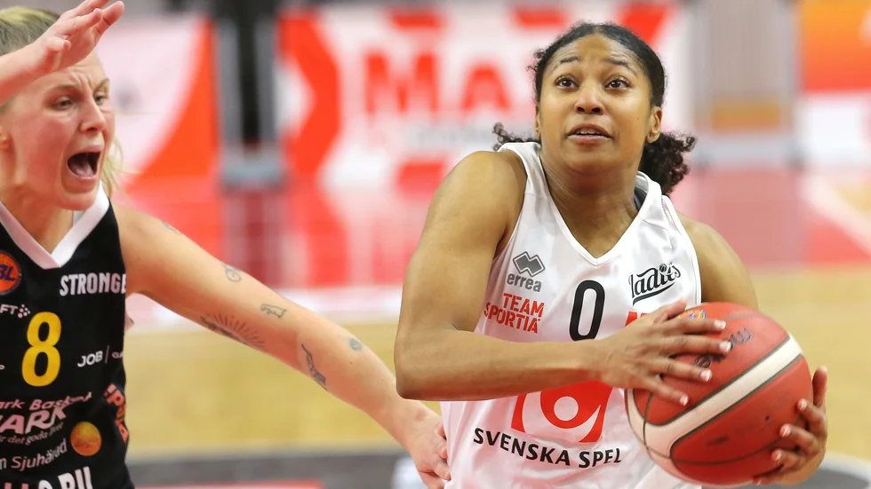 Davion Wingate var het, men det räckte inte för Visby Ladies.