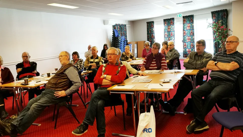 PRO:are lyssnade intresserat på föredragen. Foto: Britt Jonsson
