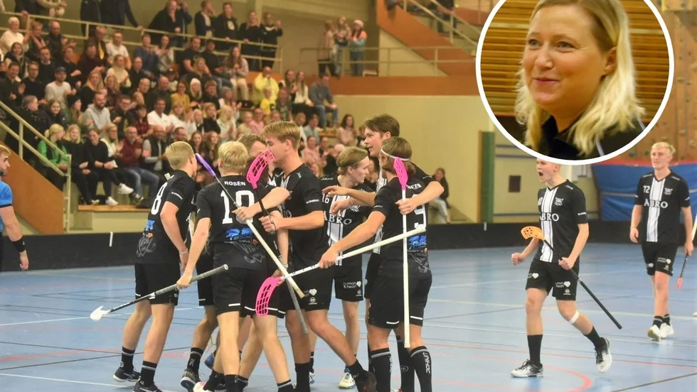 Vimmerby IBK:s ordförande Linda Södergren berättar om klubbens beslut att införa kontroll av vaccinpass vid hemmamatcherna.
