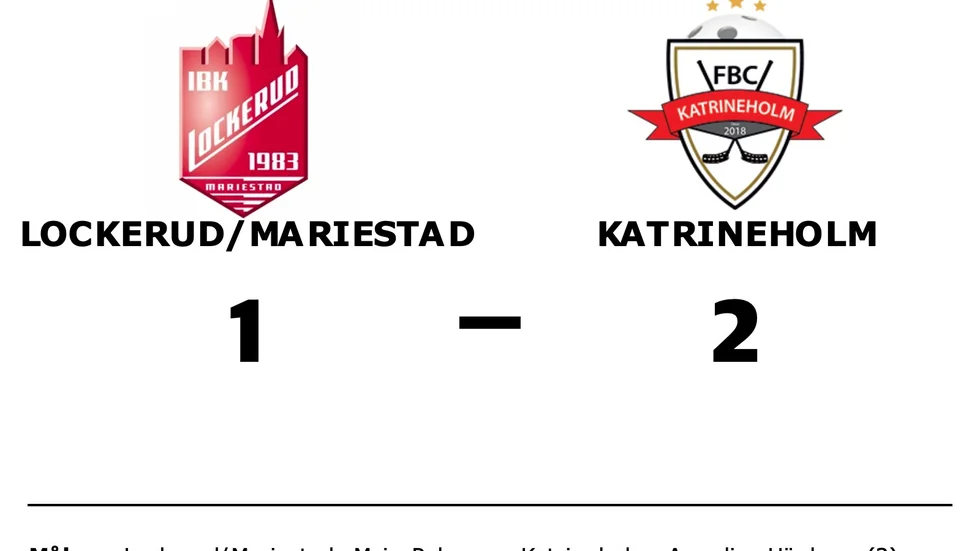 IBK Lockerud/Mariestad förlorade mot FBC Katrineholm