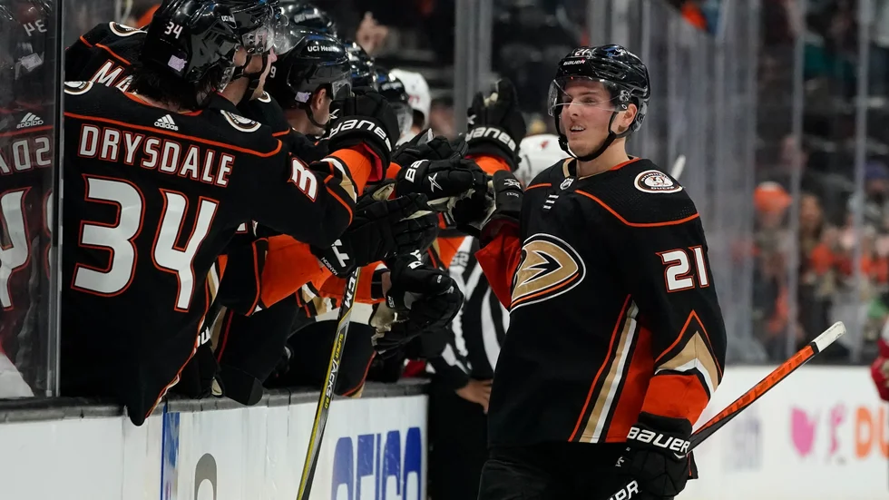Isac Lundeström målskytt på nytt i Anaheim.