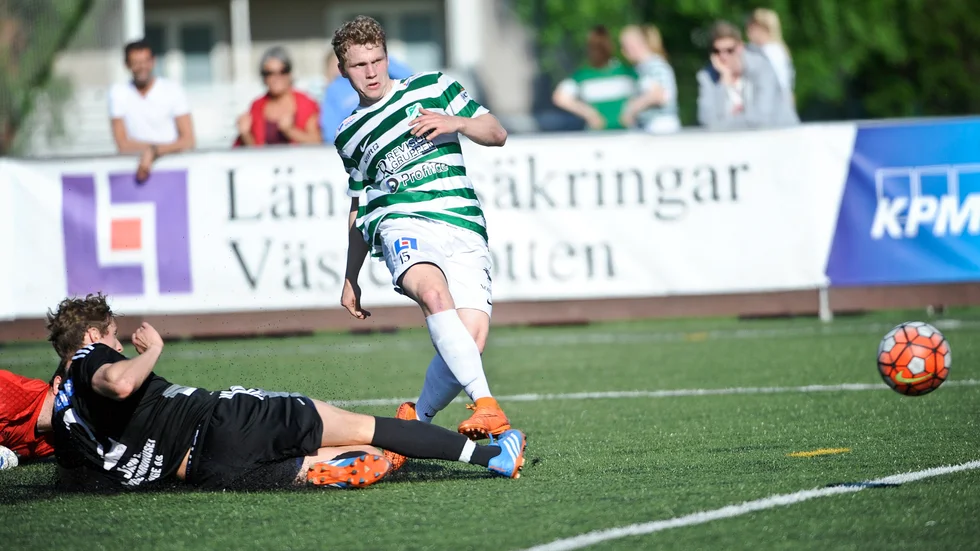 Funderar. Men Andreas Marklund gillar FF:s satsning. Foto: Carina Kvist.