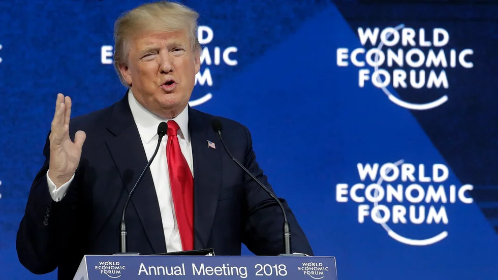 Protektionism. Att Donald Trump stoppat frihandelsavtalet över Atlanten drabbar Sverige. Foto: Markus Schreiber/AP Photo/TT