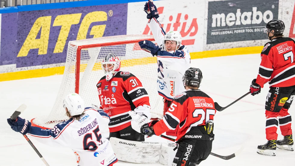 John Westermark hade ingen av sina bättre dagar i målvaktskarriären, men fick å andra sidan inte mycket hjälp heller. 