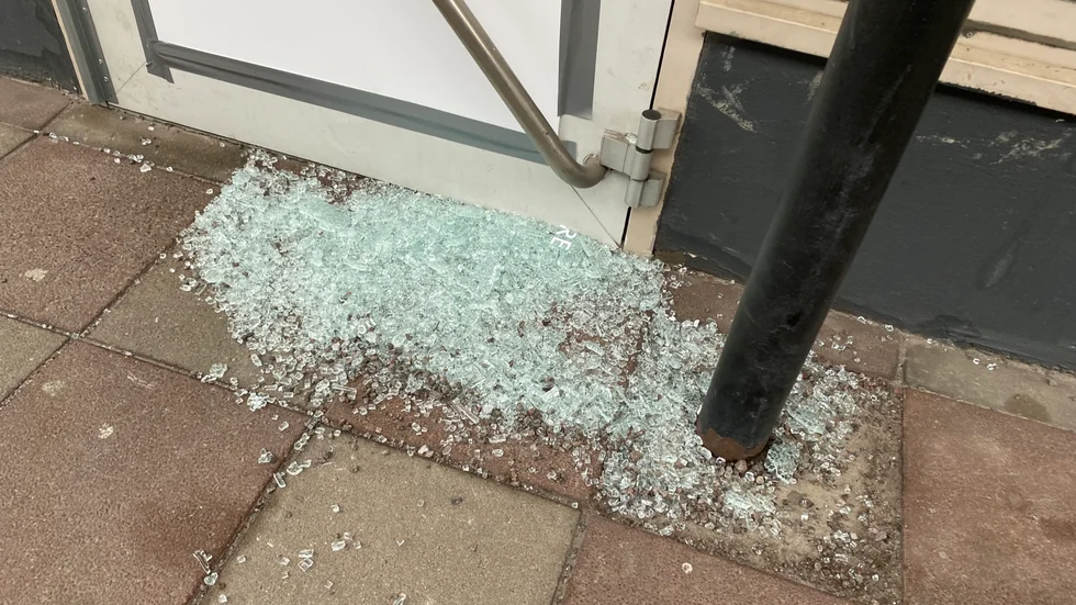 En bostadsrättsförening i centrala Strängnäs anmälde skadegörelsen (bilden är tagen i ett annat sammanhang).