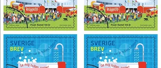 Källviks stolthet hyllas med nya frimärken
