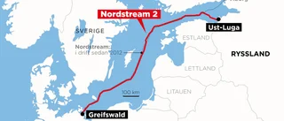 Tyskland stoppar rysk-tyska gasledningen Nordstream 2