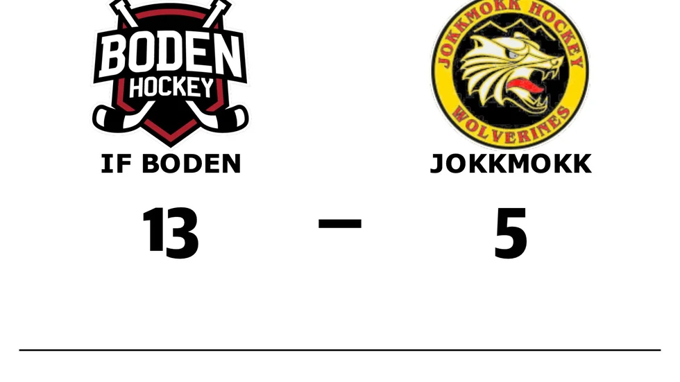 IF Boden Hockey vann mot Jokkmokks HF