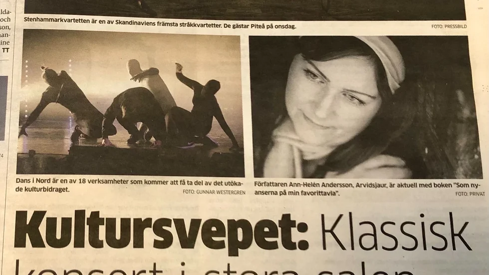Insändarskribenten gillar PT:s nya grepp med "Kultursvepet".