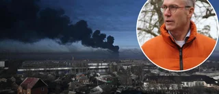 Lars Thomsson i tårar efter invasionen: ”Putin är galen – det är en enormt farlig situation”
