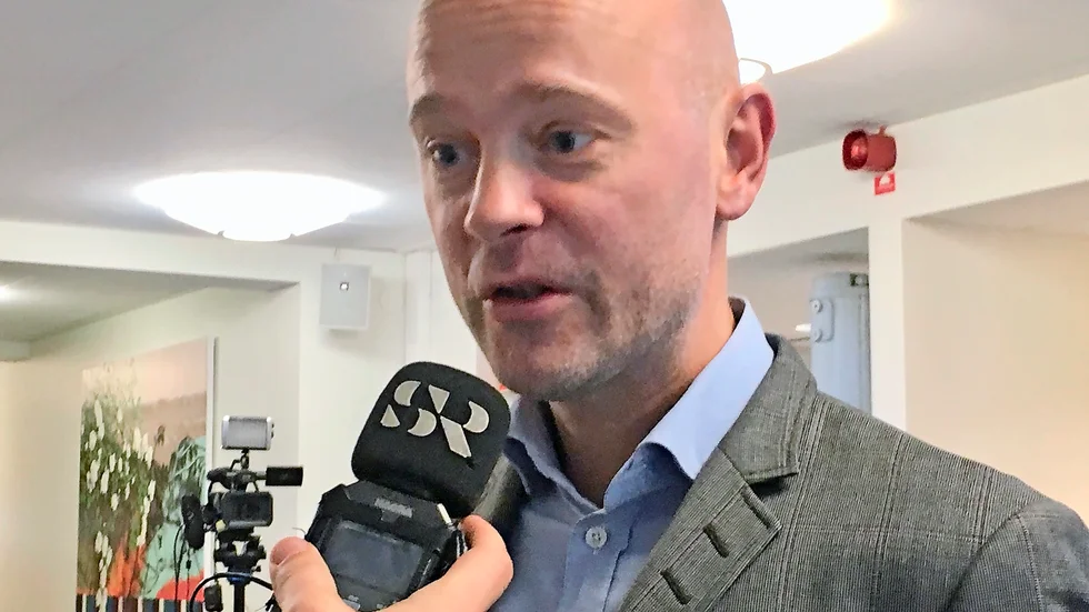 ”En central del.” Gruvbolagets kommunikationsdirektör Klas Nilsson om vittnesmålet från Bo Björkman vid Luleå Universitet. Foto: Hans Berggren